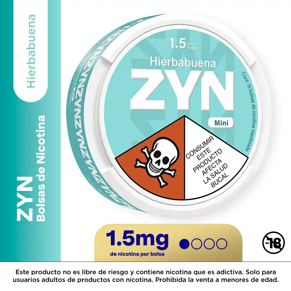 Zyn Hierbabuena 1.5 mg