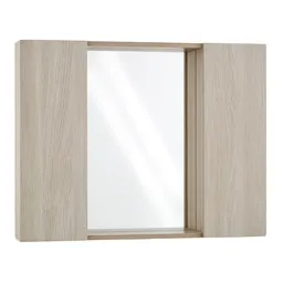 Sha Gabinete Con Espejo 2 Puertas Roma 80 x 60