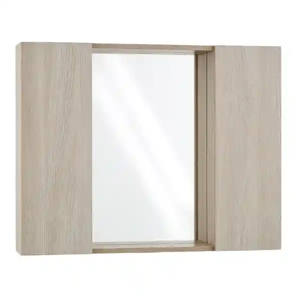 Sha Gabinete Con Espejo 2 Puertas Roma 80 x 60