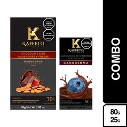 Combo Kaffeto Chocolate Almendras y Fresas + Snack Arándanos