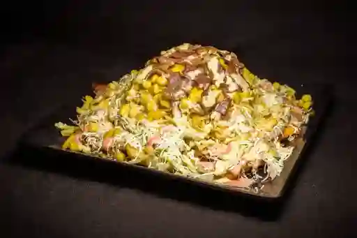 Salchipollo con Tocineta