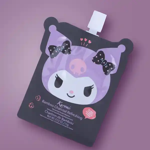 Limpiador Facial Refrescante de Carbón y Bambú Kuromi Miniso