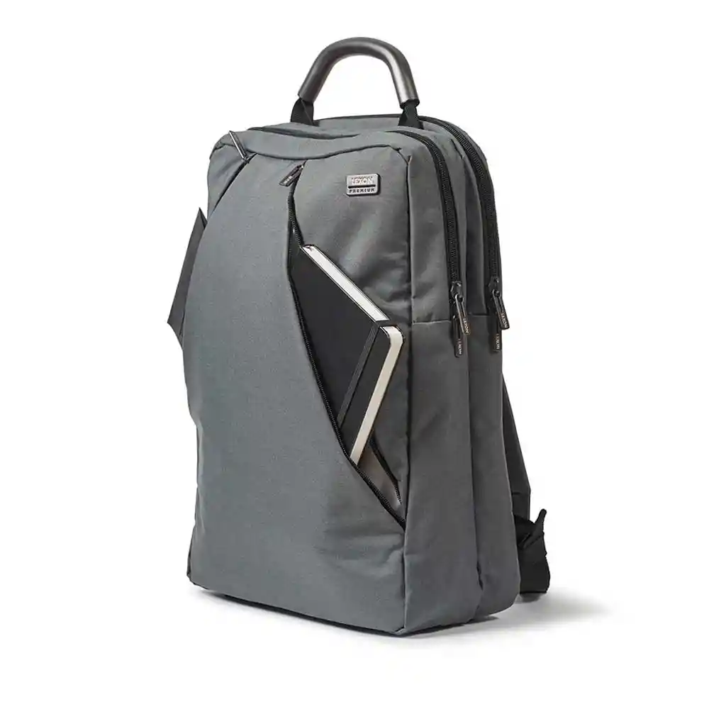 Mochila Premium+ Doble Gris