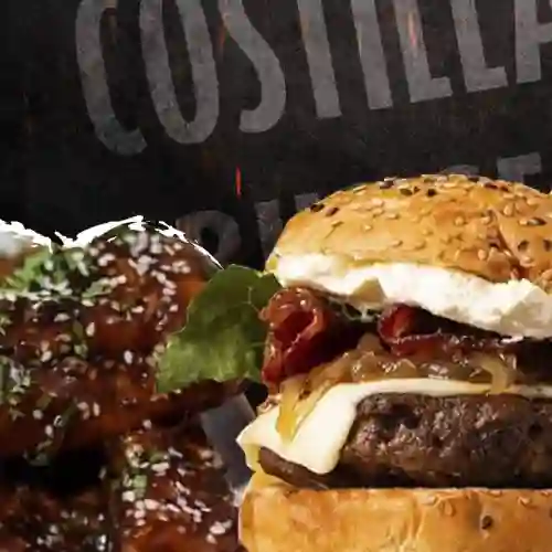 Combo Costillas + Burger