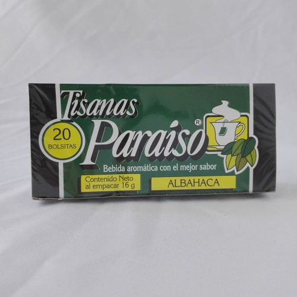 Tisanas Aromática Paraíso Albahaca 20 und