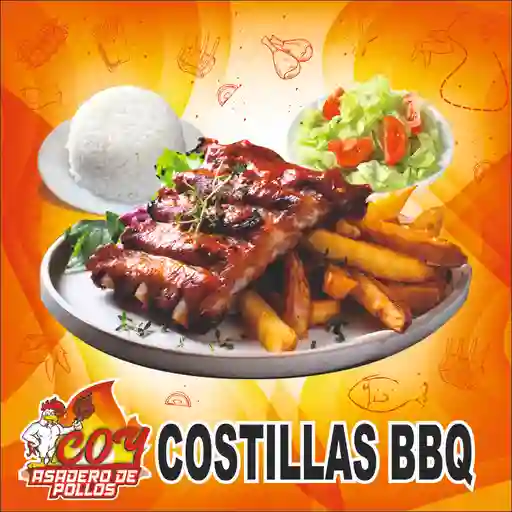Costillas bbq