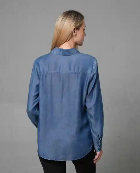 Camisa Mujer Azul XL 210 G104_AZU184029 Rifle