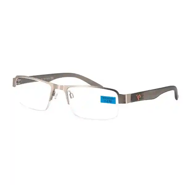 Gafas de Lectura V-polak Brightlook Und Ref Vp18-03 Grafito 2.5