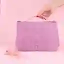 Bolso Crossbody Acolchado Rosa Miniso