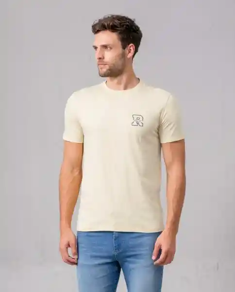 Camiseta Hombre Amarillo S 101G002_AMA110617 Rifle