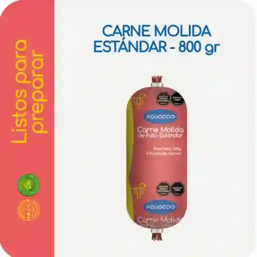 Carne Molida de Pollo Condimentada Pollocoa Congelado (500 Gr)