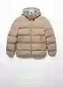 Abrigo Anorak Coli Topo Talla L Hombre Mango