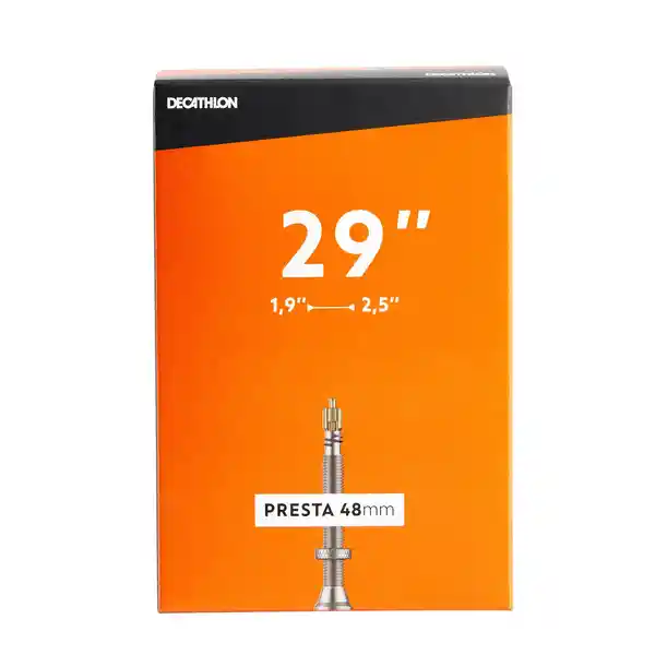 Decathlon Neumatico Rin Ruta Valvula Presta de 29 x 1.9/2.5