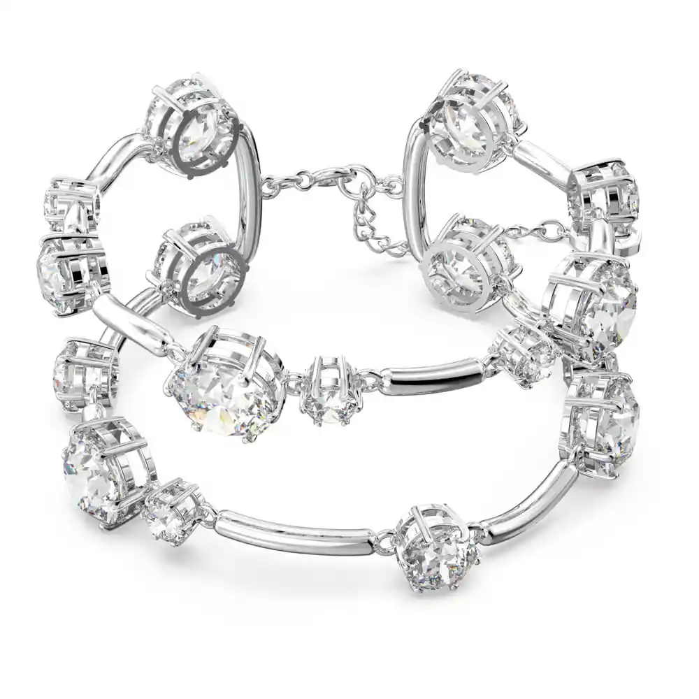 Swarovski Pulsera Constella db Cry Plateado M