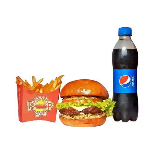 Hamburguesa Clásica POP 2