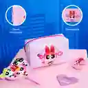 Cosmetiquera de Corazón Las Chicas Superpoderosas Rosa Miniso