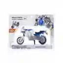 Miniso Juguete Transformable Moto Policia