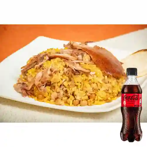 Combo Lechona 400 Gramos + Coca Cola Sin Azúcar 400 ml
