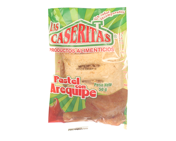 Las Caseritas Pastel Hojaldrado de Arequipe 50 g