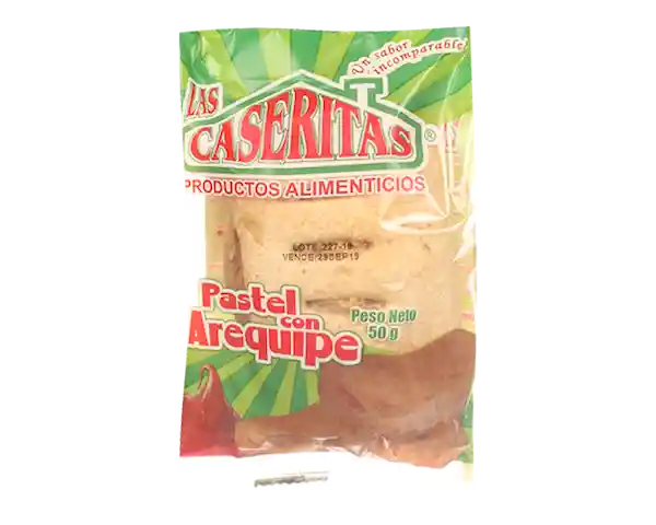 Las Caseritas Pastel Hojaldrado de Arequipe