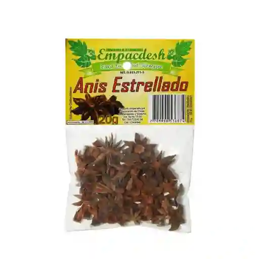Empacdesh Anís Estrellado Deshidratado Empacado