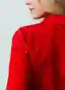 Camisa Bellie Mujer Rojo Adrenalina Medio T S 012G332 Naf Naf