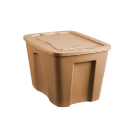 Krea Caja Plástica Color Metal Cobre 37 L