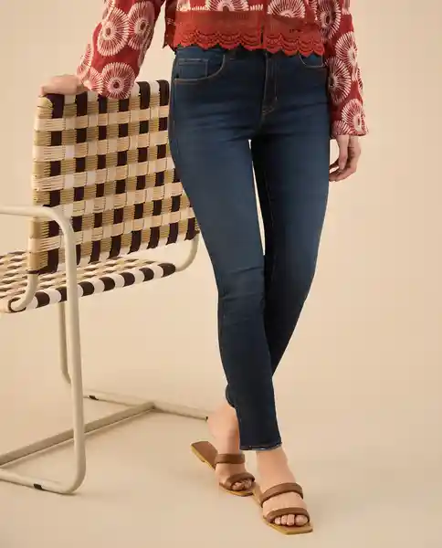 Jean Azul Prusia Oscuro Talla 6 672G015 Esprit