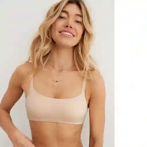 Bralette Beige Talla: SMALL American Eagle