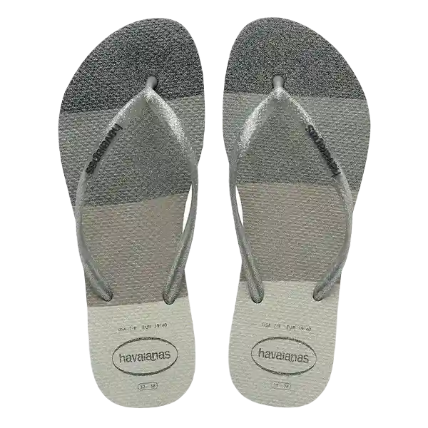 Sandalias Palette Glow Blanco Talla 38 4145766 Havaianas