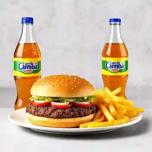 Combo 1 Burguer Carne