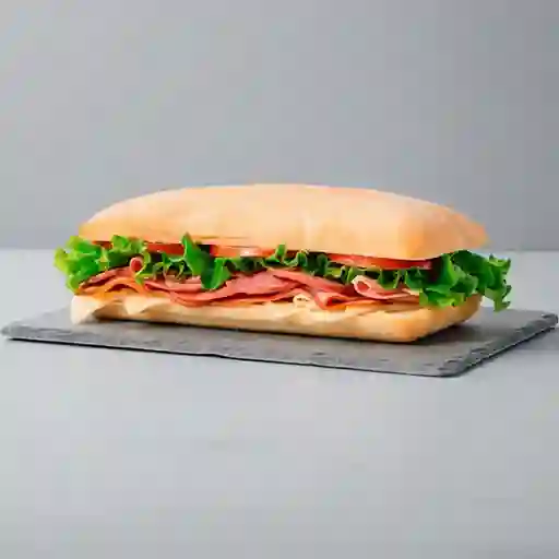 Sándwich Tres Jamones