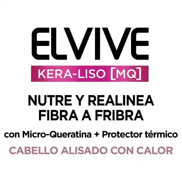 Loreal Paris-Elvive Shampoo Kera Liso