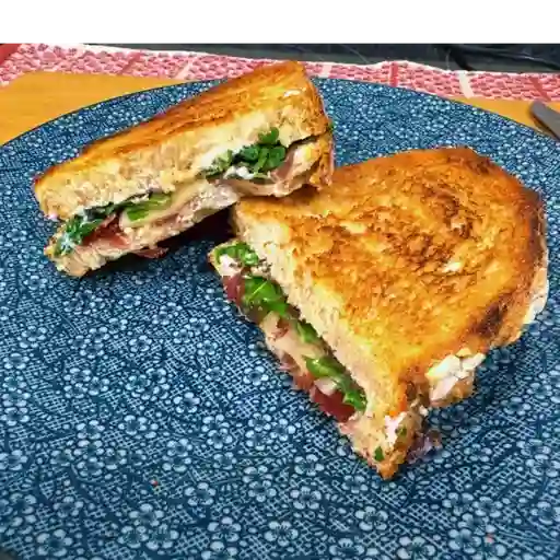 Torta de jamón y queso