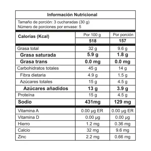 Pasabocas la Especial Mantequilla x 18 Doypack x 150 g