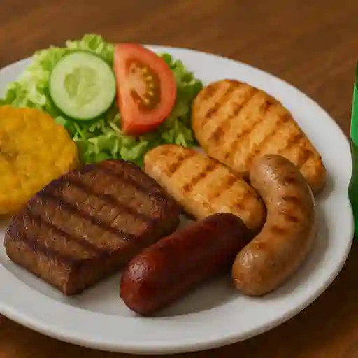 Plato montacarga 1 con bebida