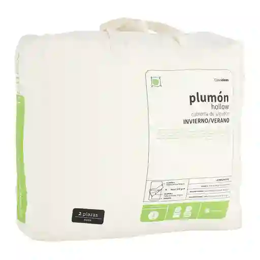 Plumón Algodón Blanco King XL Diseño G XL Casaideas