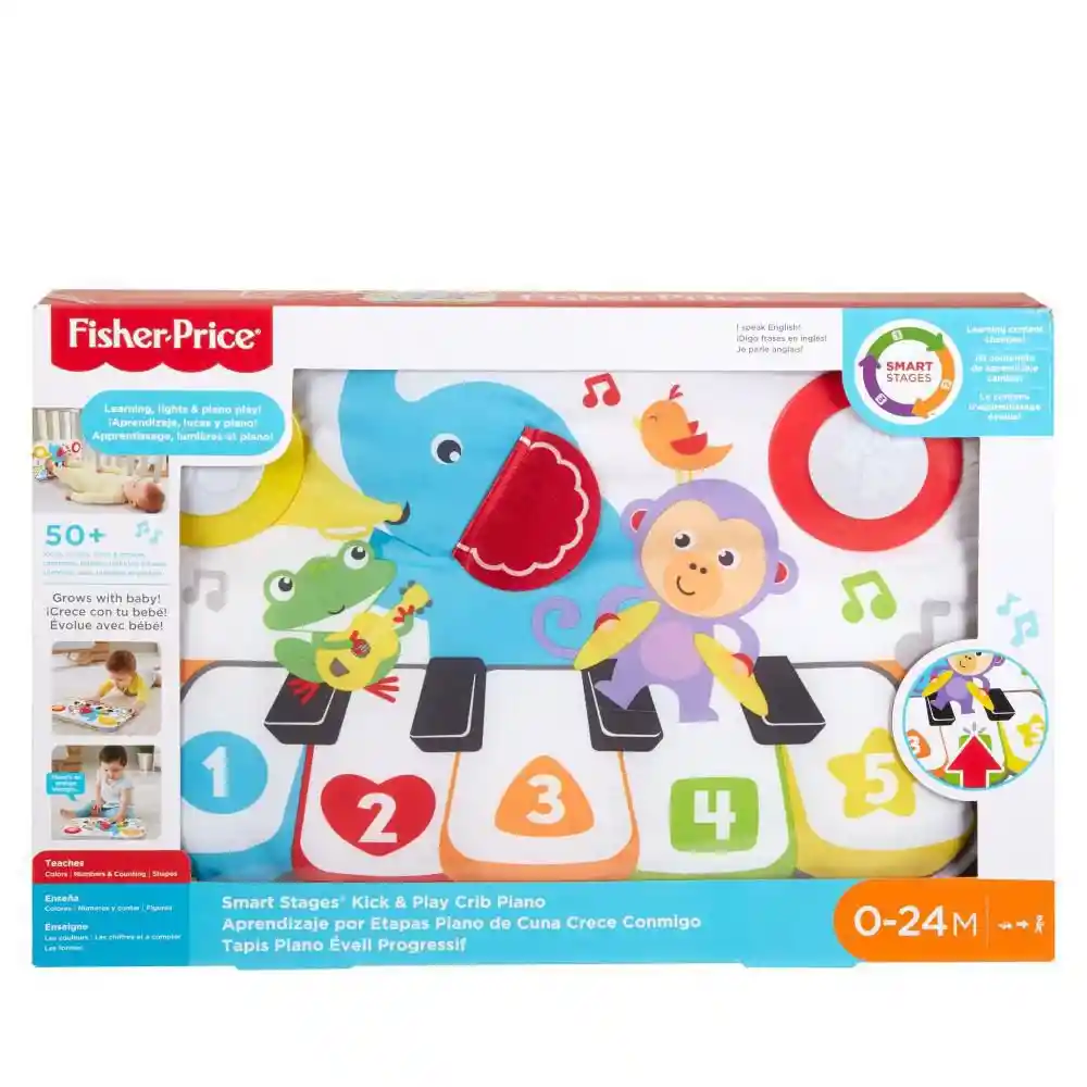 Fisher Price Piano de Aprendizaje Por Etapas