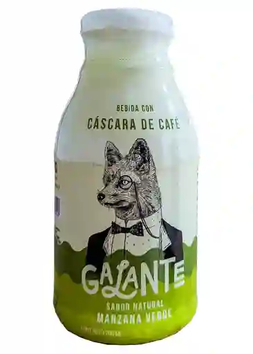 Galante Bebida Con Cáscara de Café Sabor Natural Manzana Verde