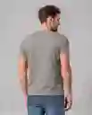 Camiseta Hombre Beige Talla XL 101G005 Rifle