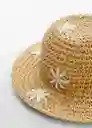 Sombrero Flor Arena Talla 94 Niñas Mango