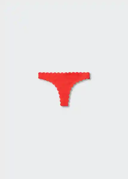 Braga Onditab Rojo Talla L Mujer Mango