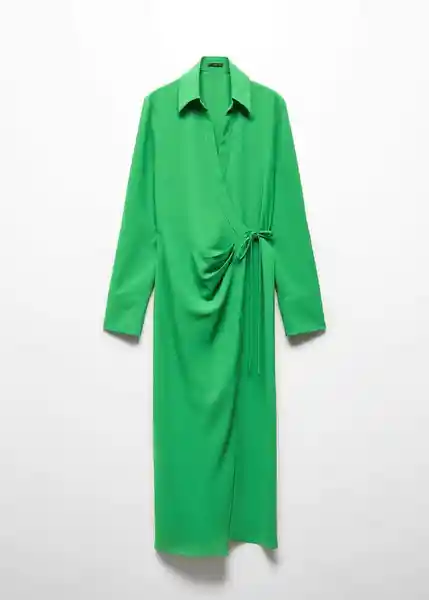 Vestido Bilma6 Verde Talla S Mujer Mango