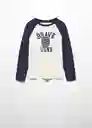 Camiseta Lion Marino Talla 12 Niños Mango