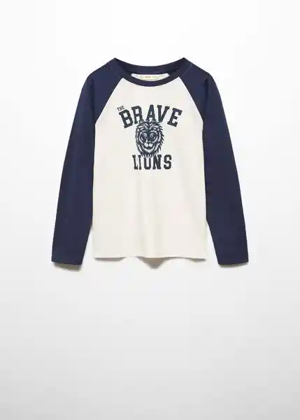 Camiseta Lion Marino Talla 12 Niños Mango