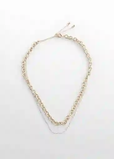 Collar Clara Oro Talla 99 Mango Teen Girl Mango