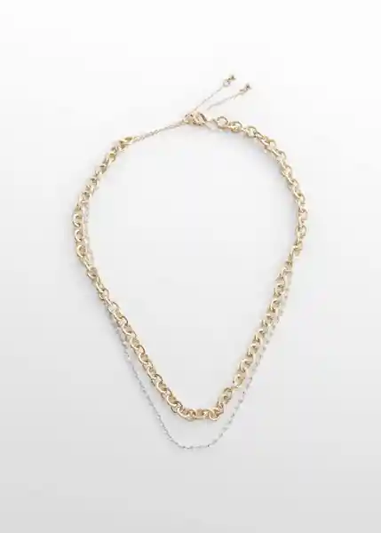 Collar Clara Oro Talla 99 Mango Teen Girl Mango