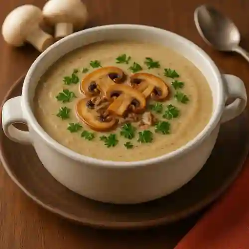 Crema de Champiñones