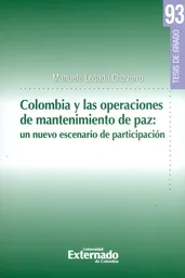 Colombia y Las Operaciones de Mantenimiento de Paz