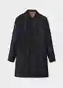 Abrigo Mistrict Camel Talla XL Hombre Mango